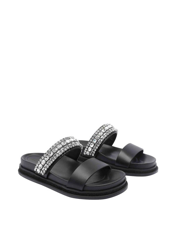 JIMMY CHOO: sandals online - Black Jadi Sandals