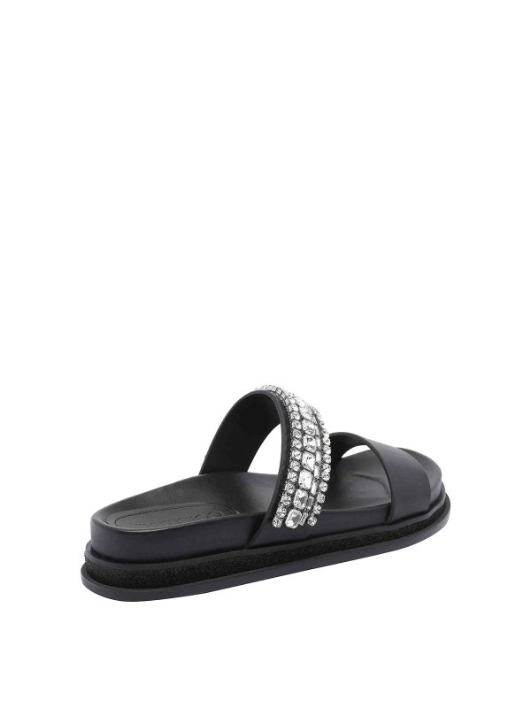The Best Shops JIMMY CHOO: sandals - Black Jadi Sandals