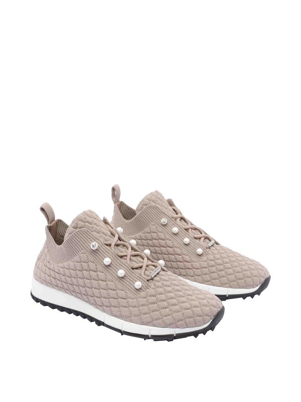 JIMMY CHOO: trainers online - Pink Veles Sneakers
