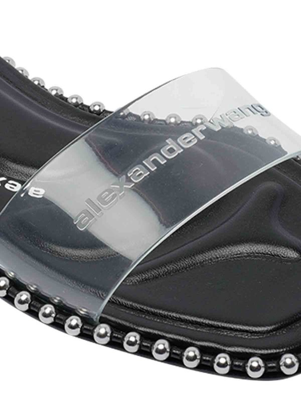 Nia Ballchain Flat Sandals shop online: ALEXANDER WANG