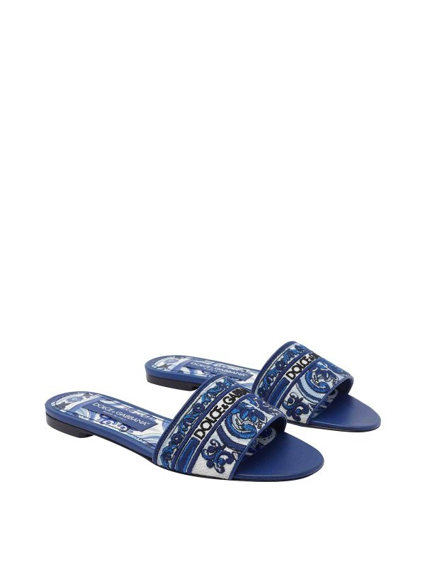 DOLCE & GABBANA: Sandalen online - Sandalen - Blau