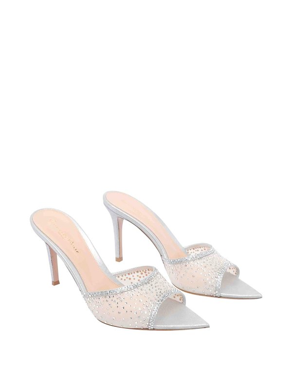 Gianvito Rossi: Sandalias online - Sandalias - Plata