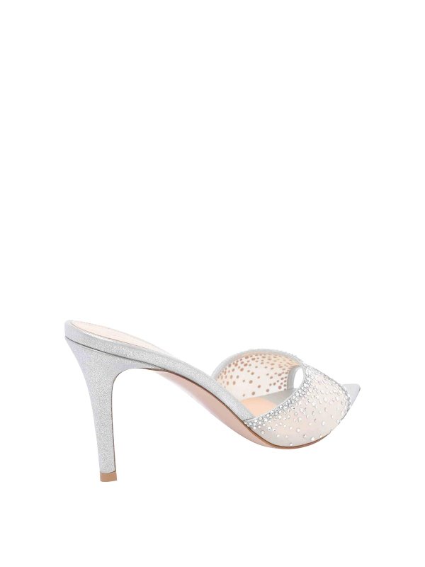 The Best Shops Gianvito Rossi: Sandalias - Sandalias - Plata