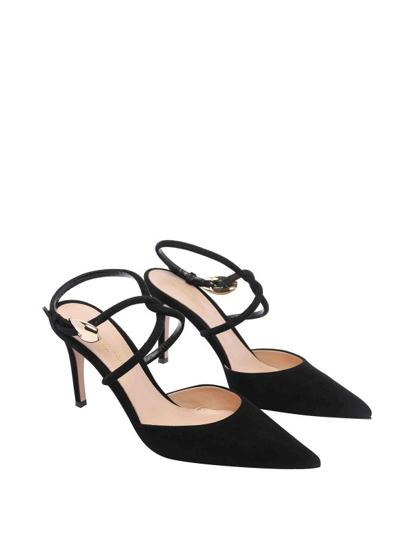 Gianvito Rossi: court shoes online - Black Pumps