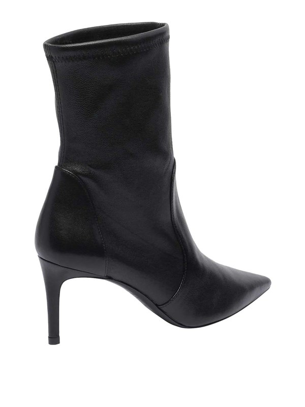 The Best Shops Stuart Weitzman: tronchetti - Bootie di pompa di alimentazione nera Stuart