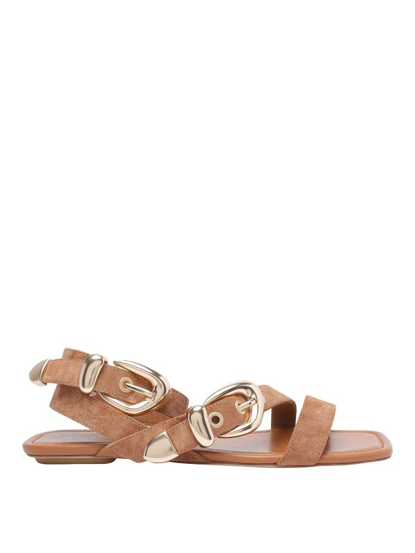 Stuart Weitzman: Sandales - Sandales - Marron