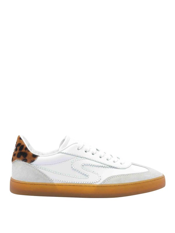 Stuart Weitzman: trainers - White Sw Runaround Sneakers