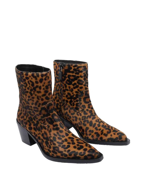 Stuart Weitzman: tronchetti online - Bottini marroni