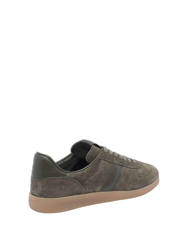 The Best Shops TOM FORD: trainers - Olive Suede Archer Sneakers