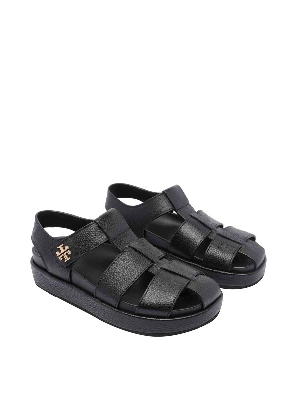 TORY BURCH: Sandalias online - Sandalias - Negro