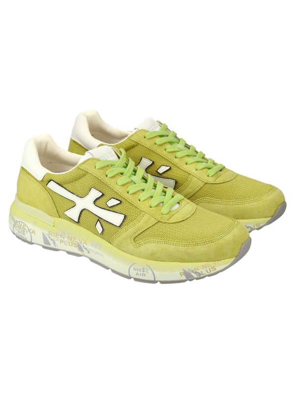 Premiata Sneakers Verde - Green - Men | MICKVAR7248 | thebs.com