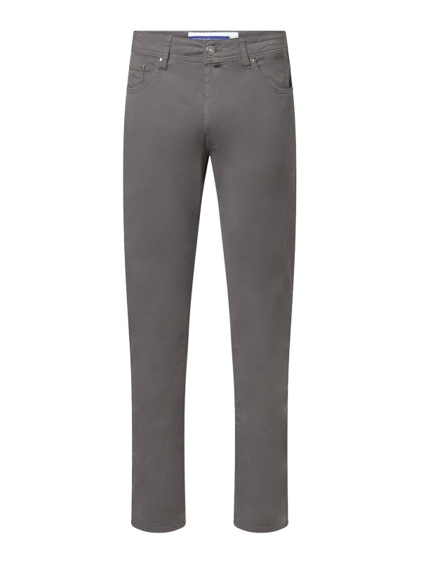 JACOB COHEN: Jeans évasés - Jean Bootcut - Gris