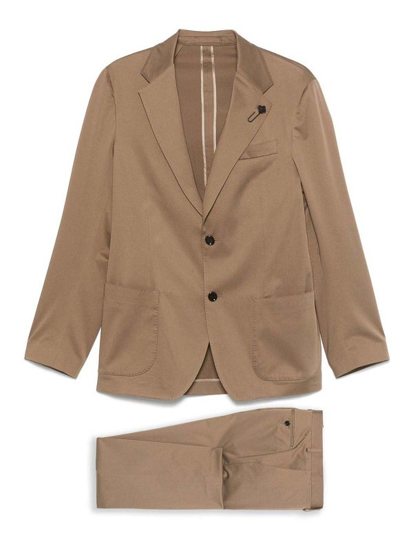 LARDINI: フォーマルスーツ - フォーマルスーツ - ブラウン