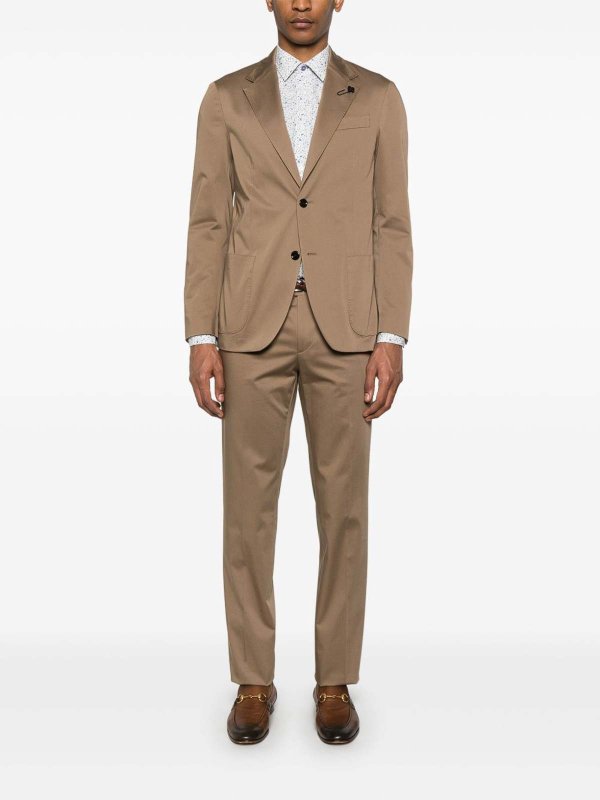フォーマルスーツ - ブラウン shop online: LARDINI