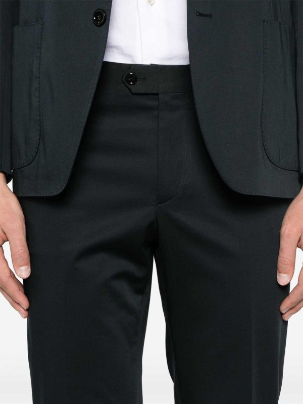 LARDINI buy online Navy Blue Cotton Blended Suit