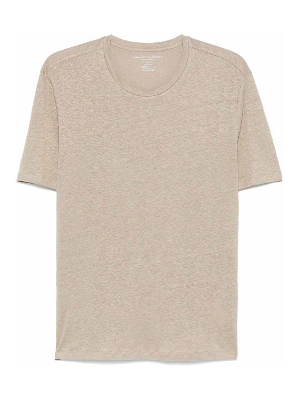 Majestic Filatures: Pantalones casual - Pantalón Casual - Beis