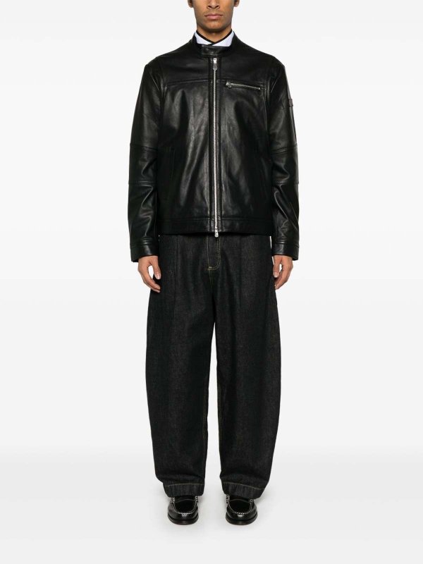 PEUTEREY buy online レザージャケット - 黒