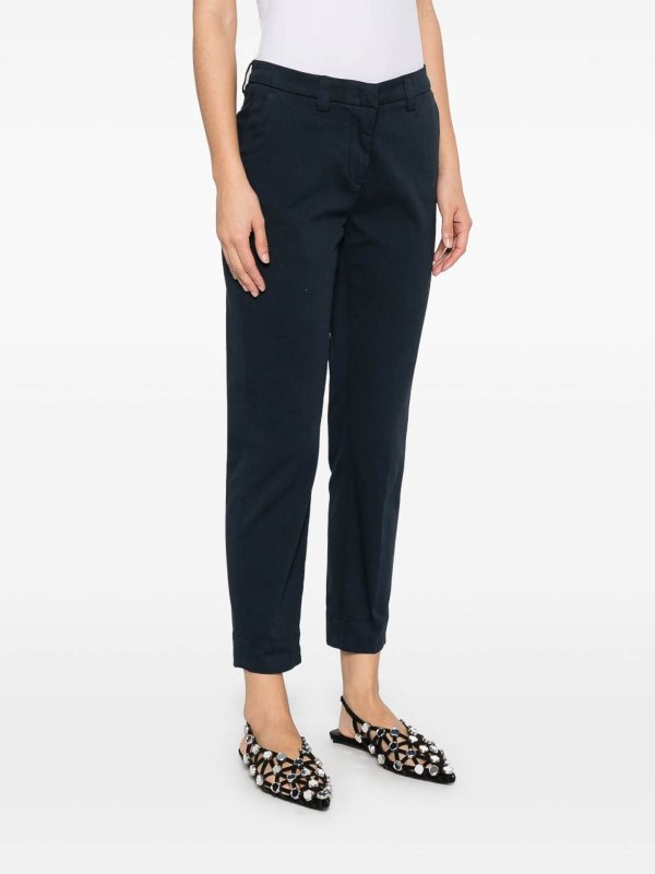 The Best Shops PEUTEREY: Casual Hosen - Casual Hose - Blau
