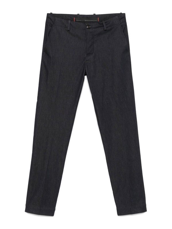 RRD Roberto Ricci Designs: casual trousers - Navy Blue Trousers