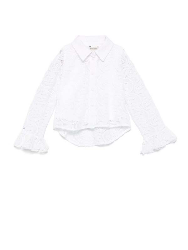 TWINSET: shirts - White Shirt With Long Slevees