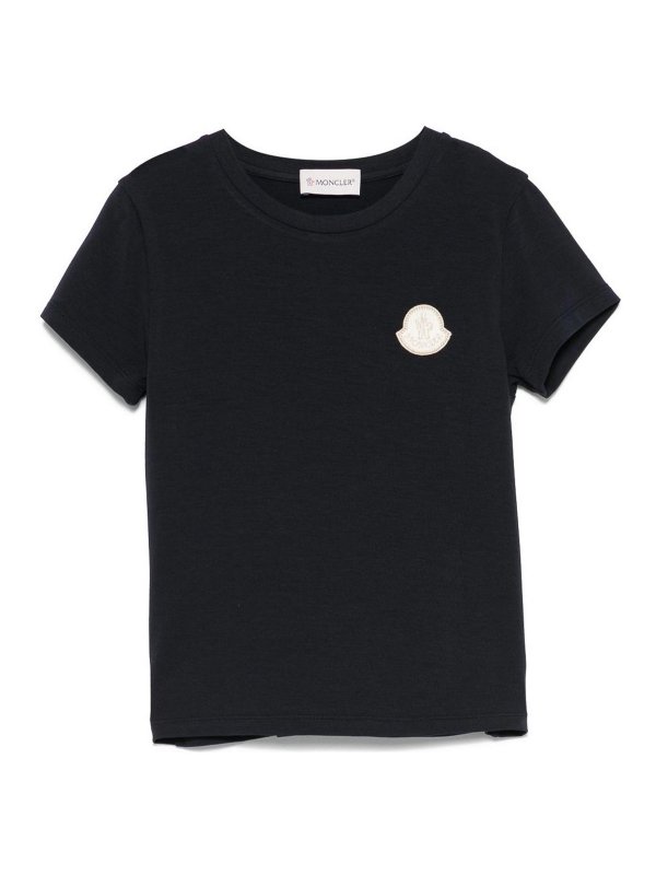 MONCLER: t-shirts - Logo T-Shirt