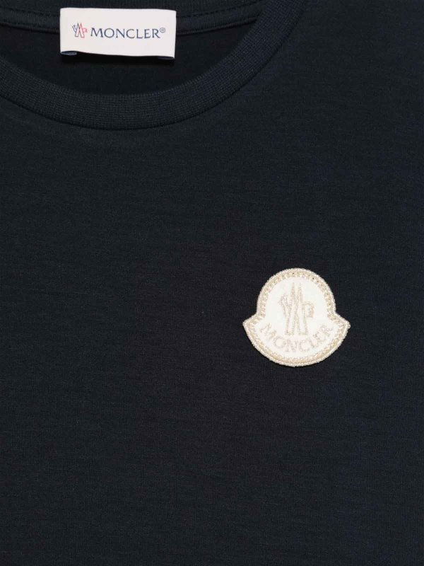 The Best Shops MONCLER: t-shirts - Logo T-Shirt