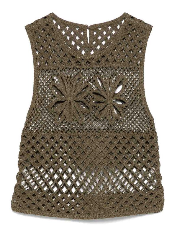 Pinko: Tops und Tank Tops - Top - Grün