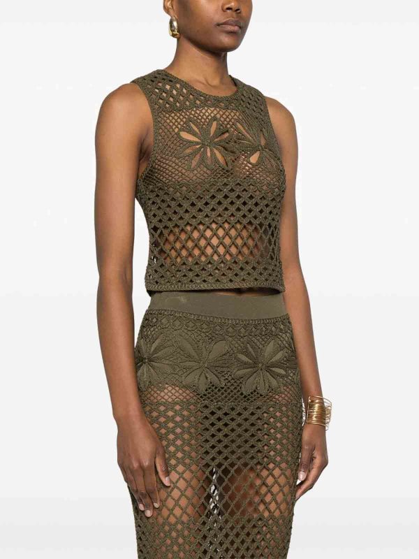 The Best Shops Pinko: Tops und Tank Tops - Top - Grün