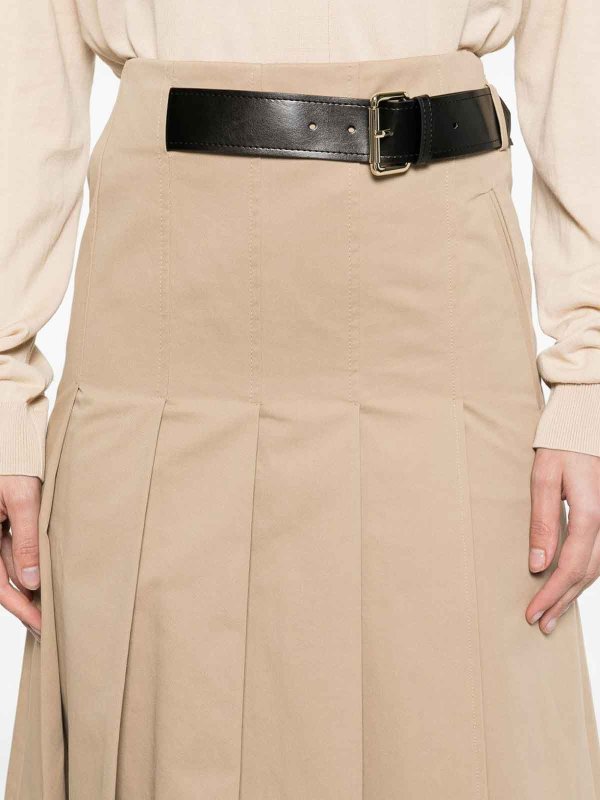 Semicouture buy online Midirock - Hellbraun