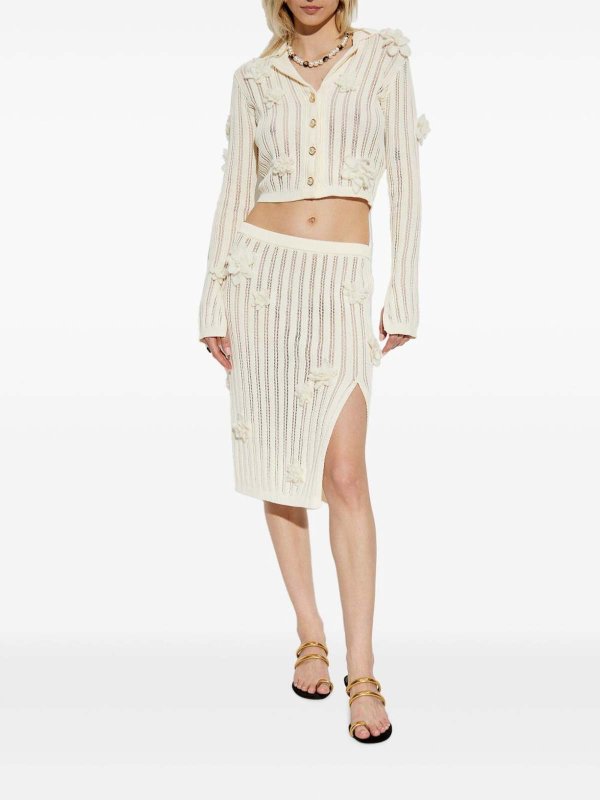 The Best Shops CASABLANCA: カーディガン - カーディガン - 白