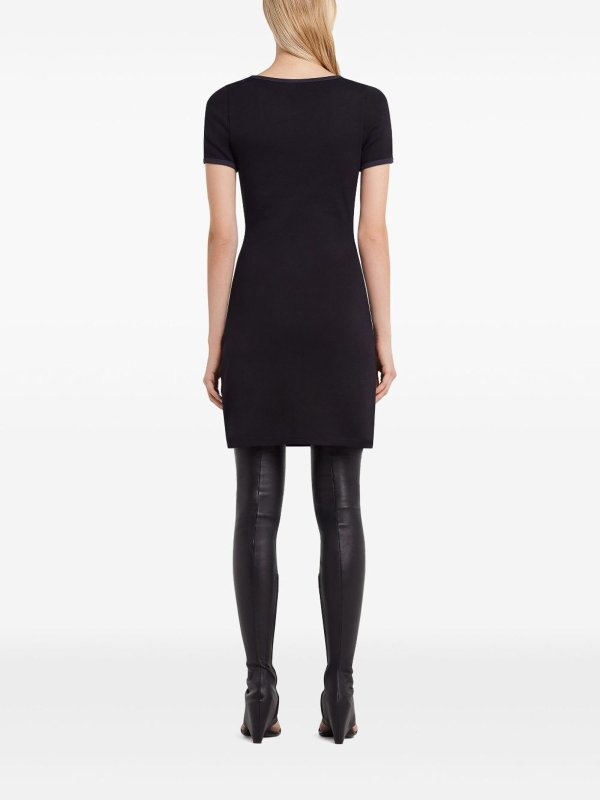 Courreges: Vestidos cortos online - Vestido Corto - Negro