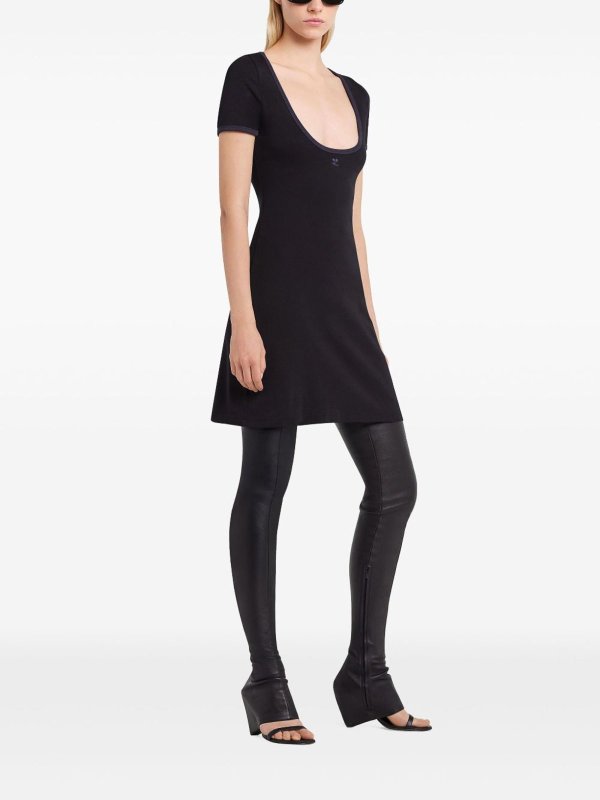 The Best Shops Courreges: Vestidos cortos - Vestido Corto - Negro
