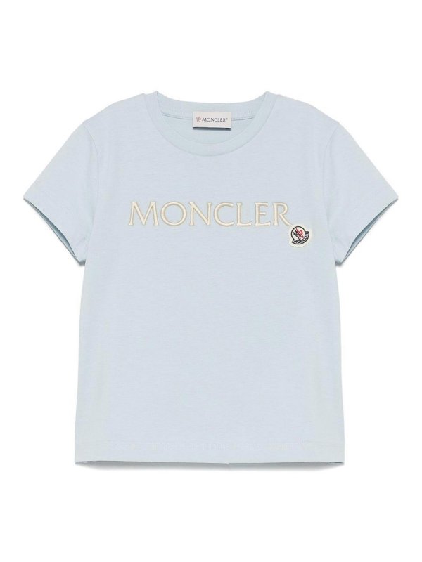 MONCLER: t-shirt - T-shirt logo