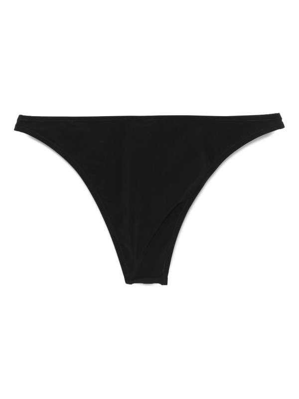 TORY BURCH: bikinis online - Black Slip Bikini