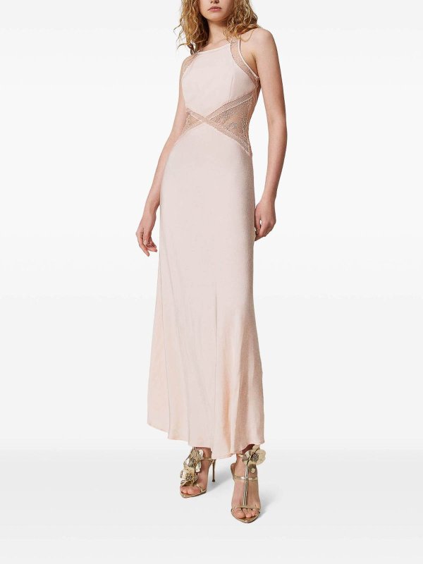 TWINSET: マキシドレス online - マキシドレス - ベージュ