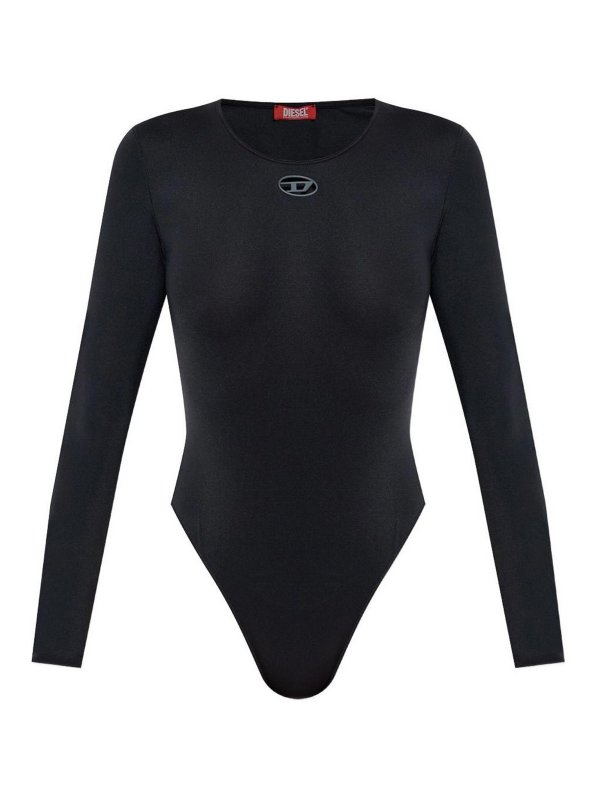 DIESEL: トップス＆タンクトップ - トップ/タンクトップ - 黒