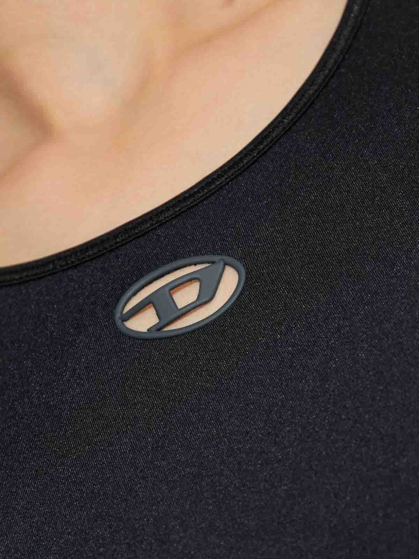 DIESEL buy online トップ/タンクトップ - 黒
