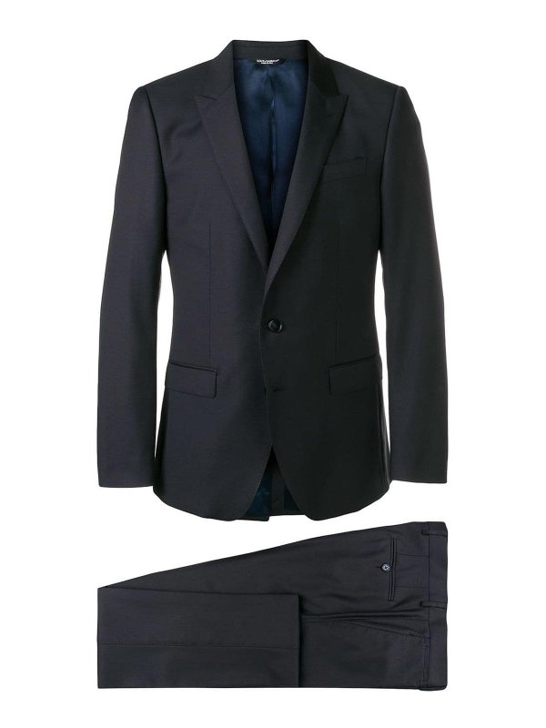 DOLCE & GABBANA: Elegante Anzüge - Eleganter Anzug - Blau