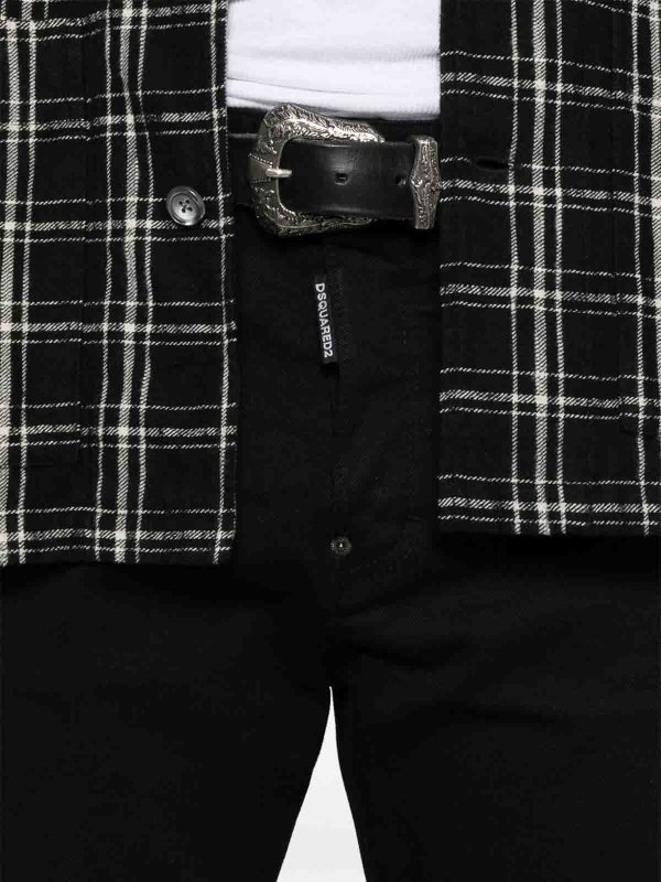 DSQUARED2 buy online Black Stretch-Cotton Jeans