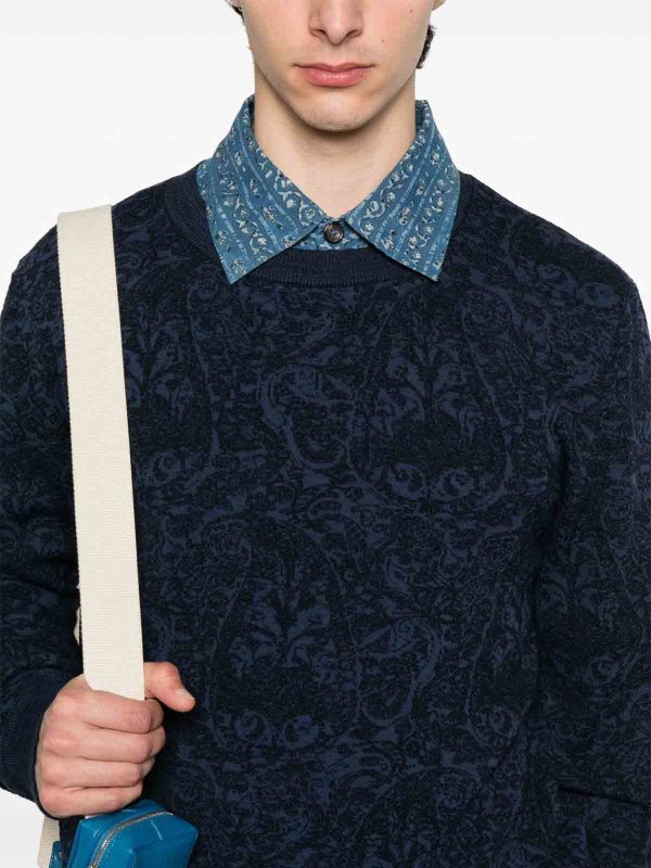The Best Shops ETRO: maglia collo rotondo - Maglione blu