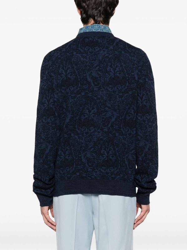 Maglione blu shop online: ETRO