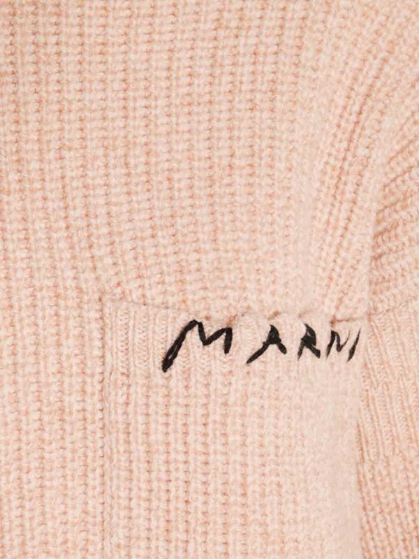 Pink Virgin Wool Sweater shop online: Marni