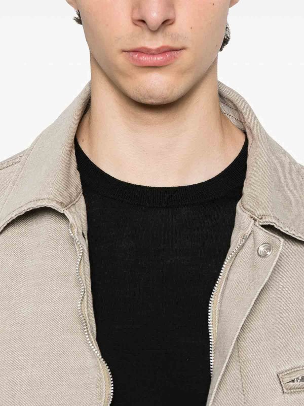 Maglione di lana nera shop online: TOM FORD
