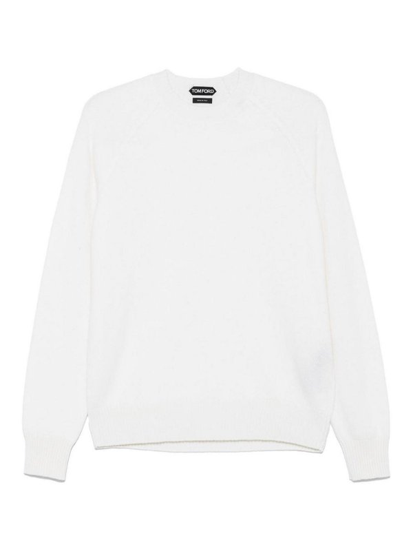 TOM FORD: Pull col rond - Pull Col Rond - Blanc