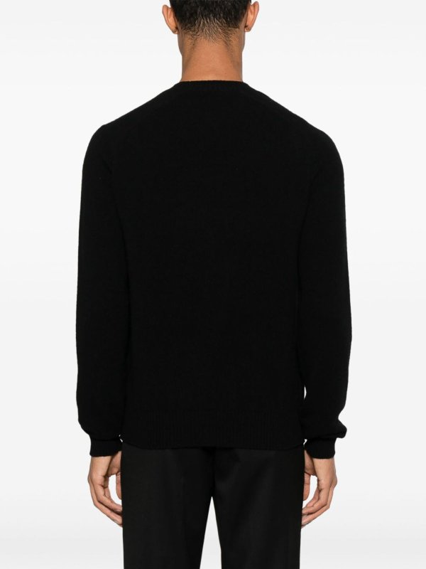 TOM FORD: Strickpullover mit Rundhalsausschnitt online - Rundhalspullover - Schwarz
