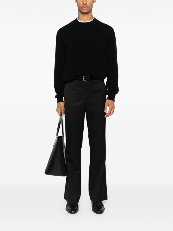 Rundhalspullover - Schwarz shop online: TOM FORD