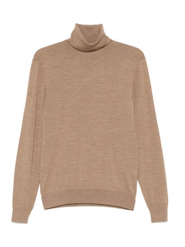TOM FORD: Rollkragenpullover  und Polo-Ausschnitt - Rollkragenpullover - Beige