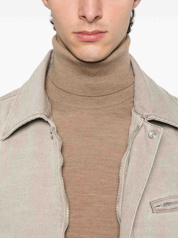 TOM FORD: Rollkragenpullover  und Polo-Ausschnitt online - Rollkragenpullover - Beige