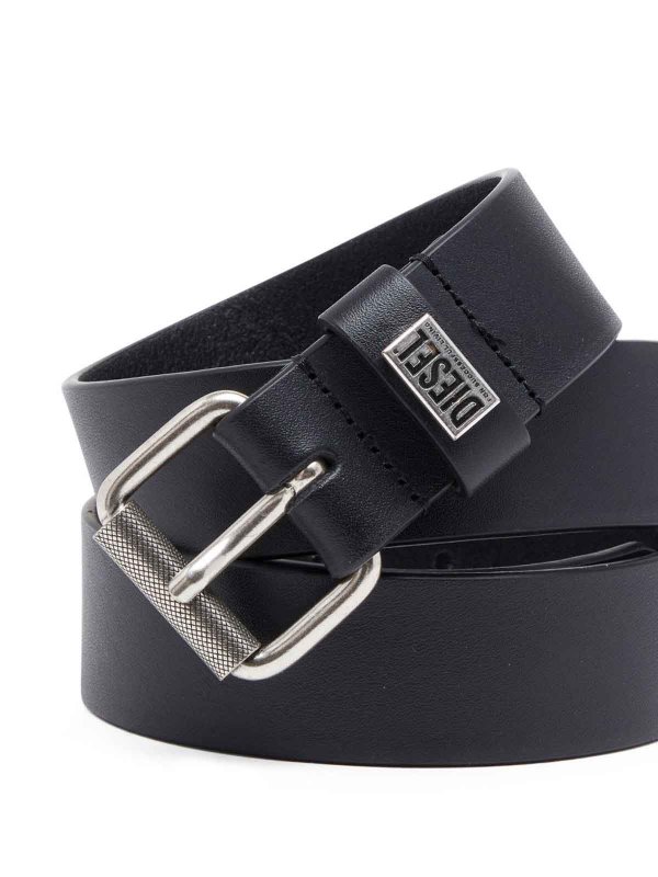 DIESEL: belts online - Black Belt