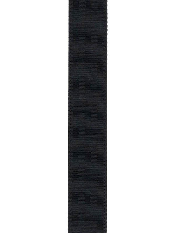 The Best Shops VERSACE: belts - Black Calfskin Belt